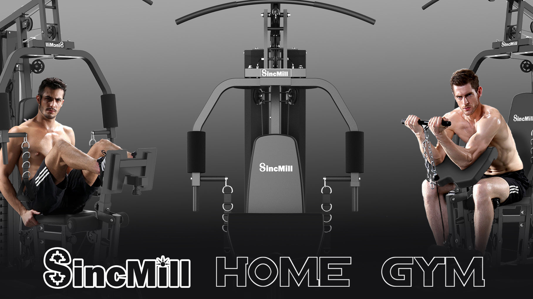 Sincmill SCM-1148L: The Best Choice of All-in-One Multifunctional Home Gym Station