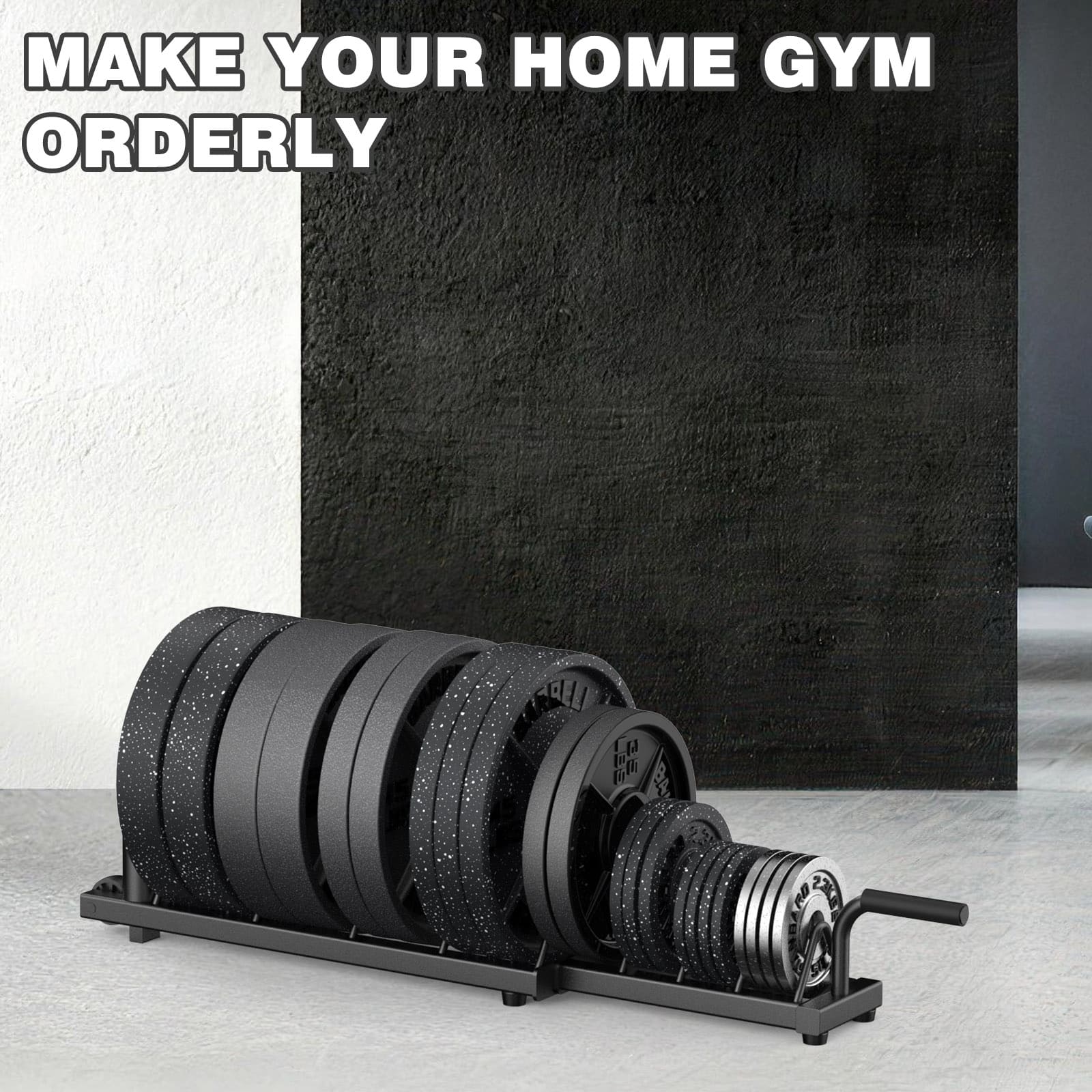 Weight Rack for Weight Plates & Olympic Bars BK-607