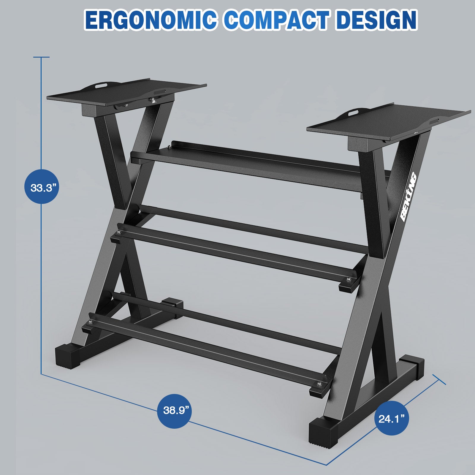 Weight Organizer Stand for Dumbbells, Kettlebells BK-97