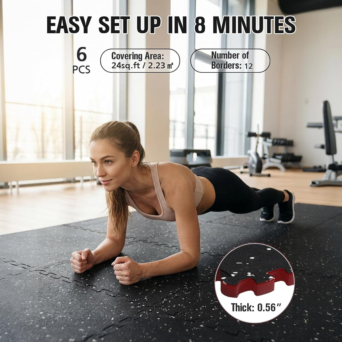High Density EVA Foam Exercise Mats