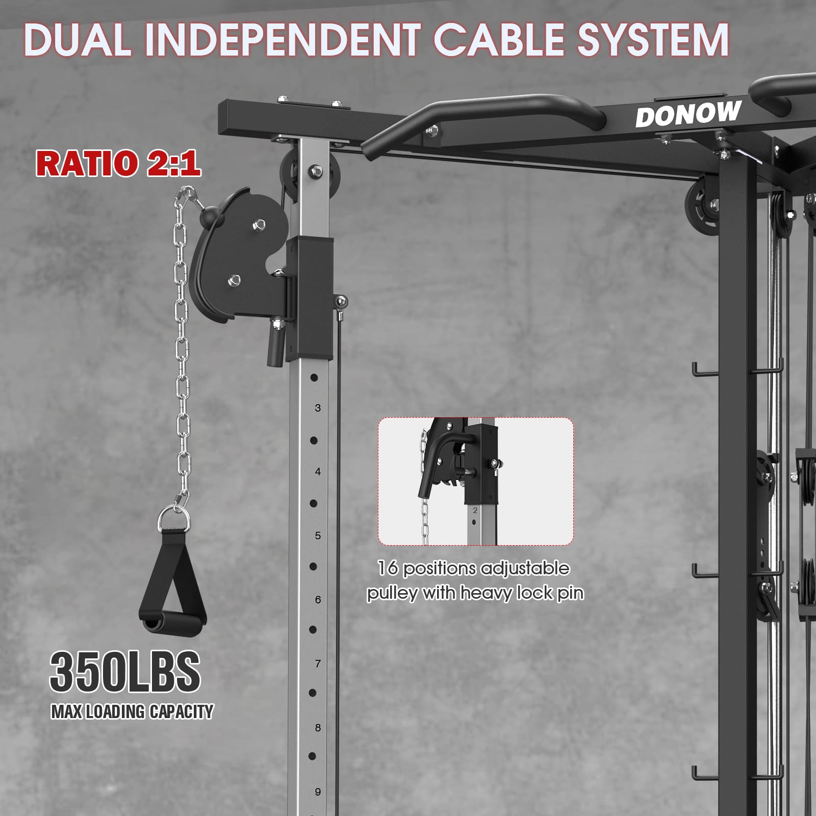 Cable Crossover Machine DN-5101