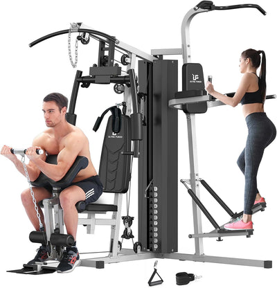 Multi-Gym Station with Power Tower & Stepper UF-1186L
