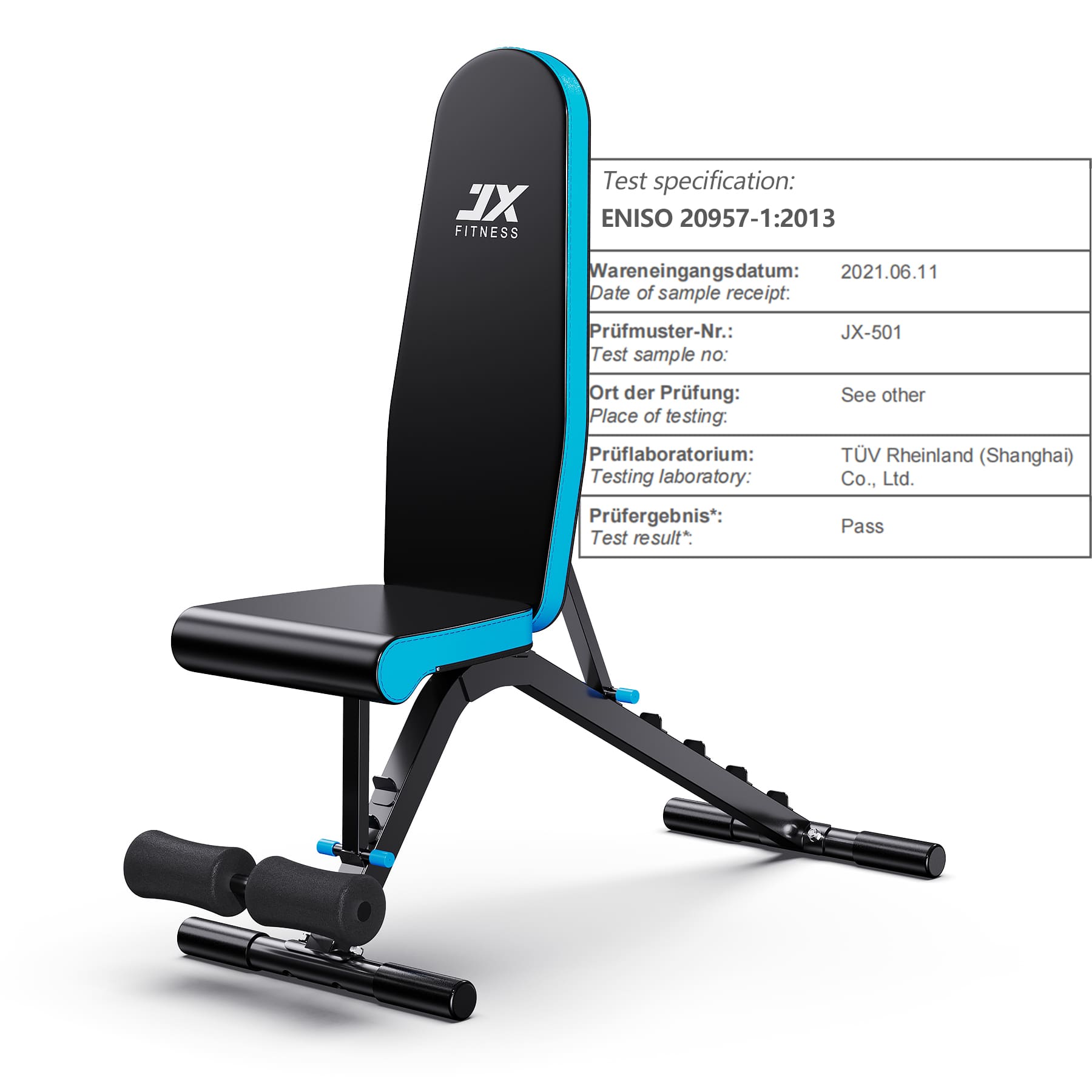 JX FITNESS Weight Bench 501