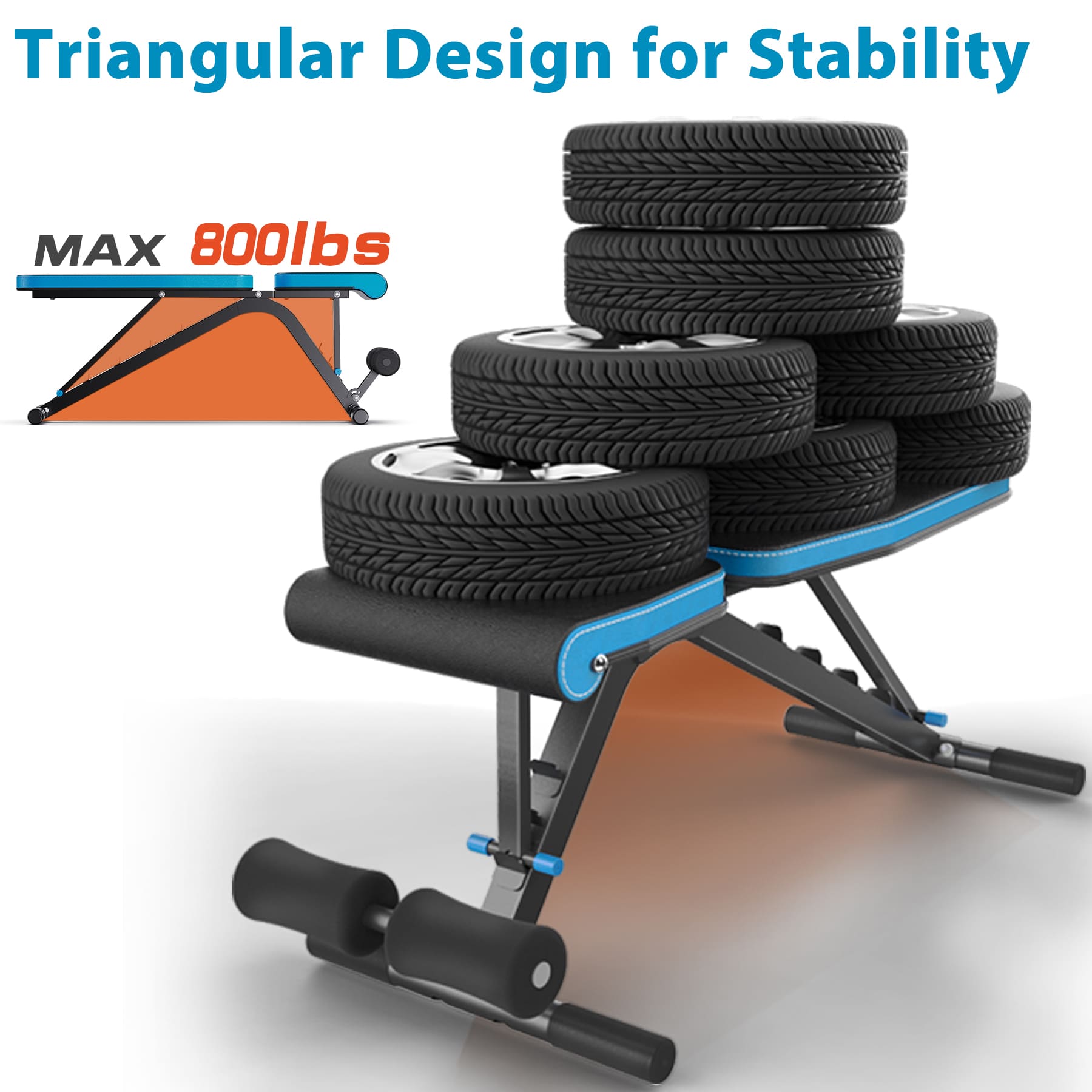 JX FITNESS Weight Bench 501