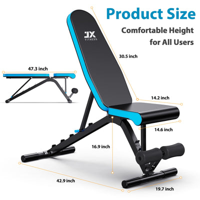 JX FITNESS Weight Bench 501