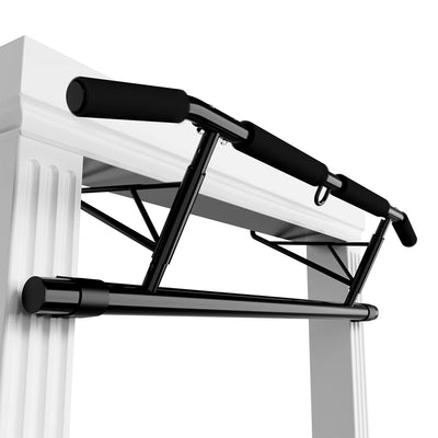 Door Frame Pull up Bar with Padded Handles Foldable for Home Gym, No Drilling