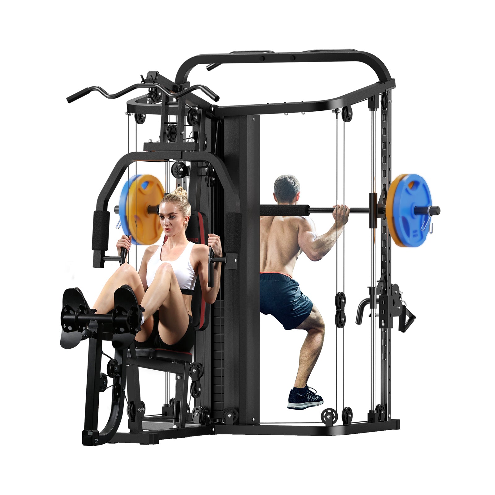 2-in-1 Home Gym Station & Smith Machine Rack SH-925