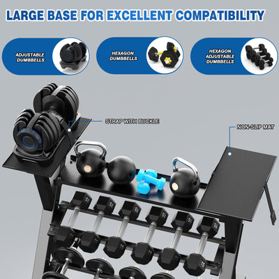 Weight Organizer Stand for Dumbbells, Kettlebells BK-97