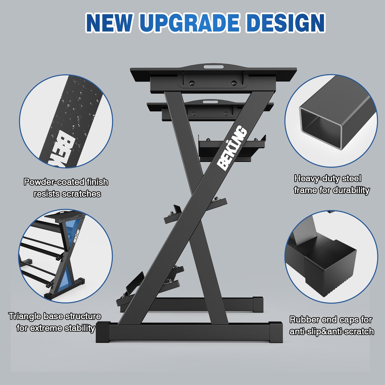 Weight Organizer Stand for Dumbbells, Kettlebells BK-97