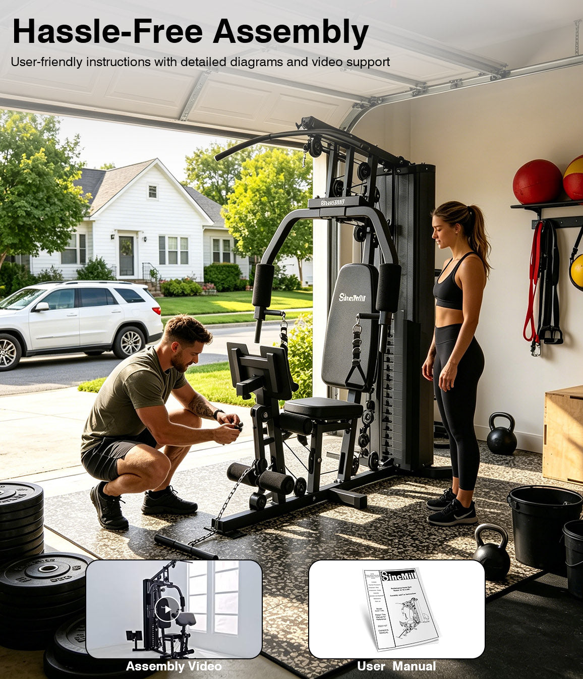 All-in-One Home Gym Machine | Full Body Workout