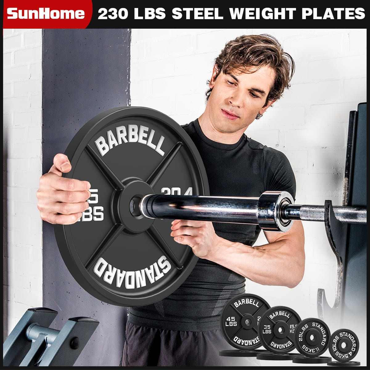 All in One Smith Machine Power Rack（Pro Weight Bench and Plates Optional）