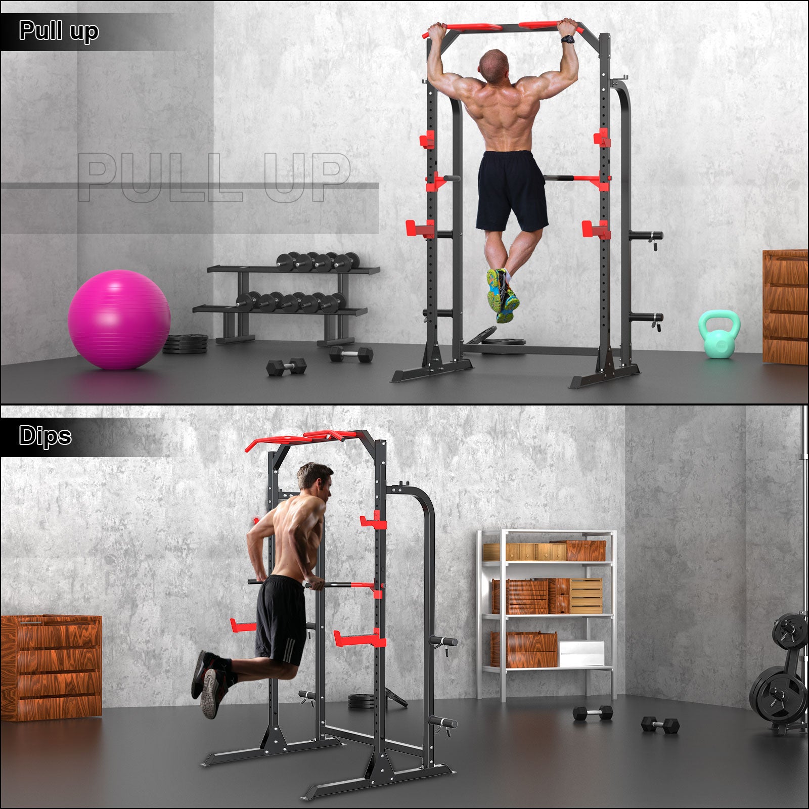 Power Cage Squat Rack SH-919