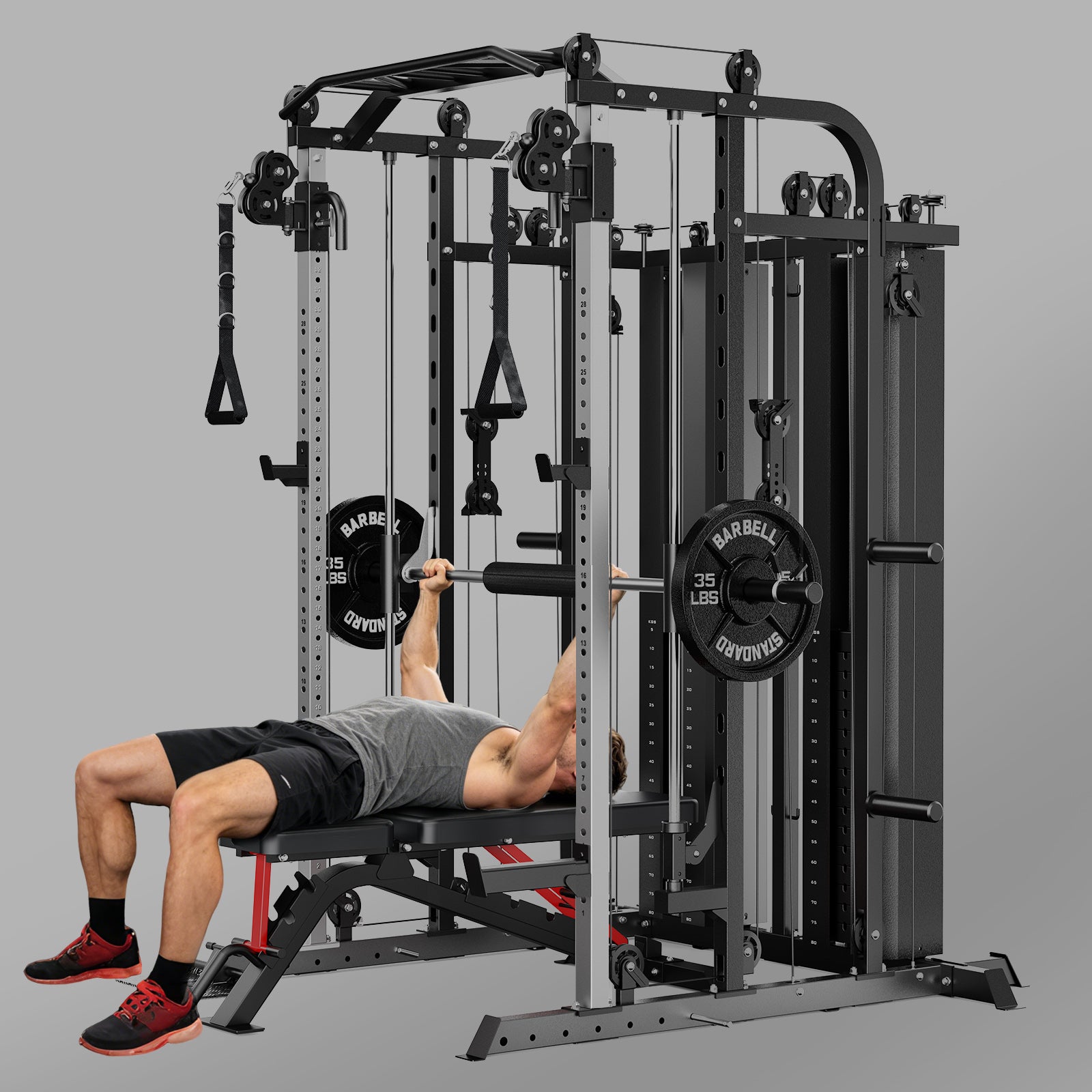Commercial Adjustable Weight Bench | Item Weight:48lbs